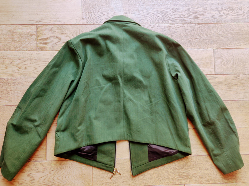 Other Designers Cmmawear Crescent Cut Jacket | berveroc | REVERSIBLE