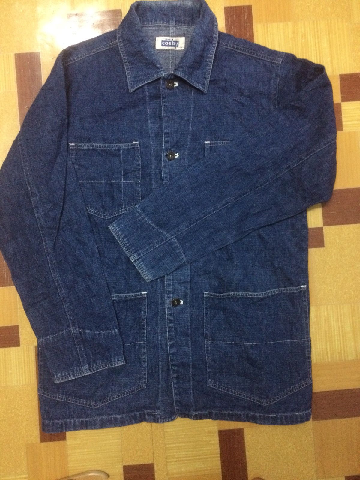 Vintage Gerry Cosby Indigo Chore Denim Jacket - 5