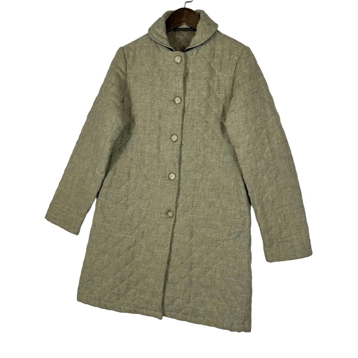 Mackintosh Quilted Beige Coat Jacket - 4