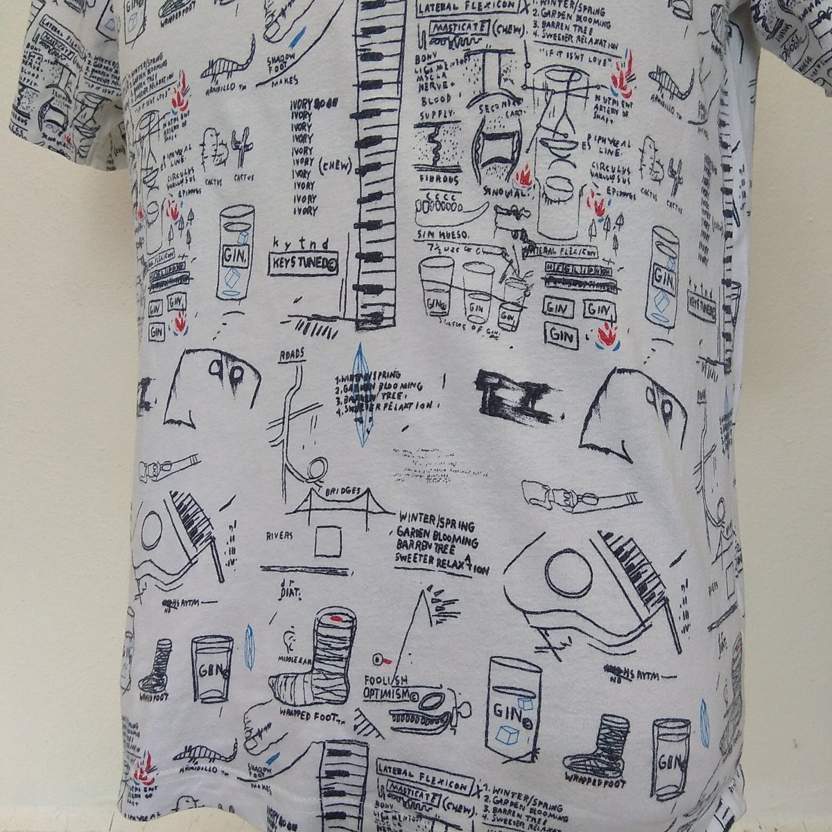 Jean Michel Basquiat - Jean Michel Basquiat Pop Art Designer Punk T-shirt Warhol - 4
