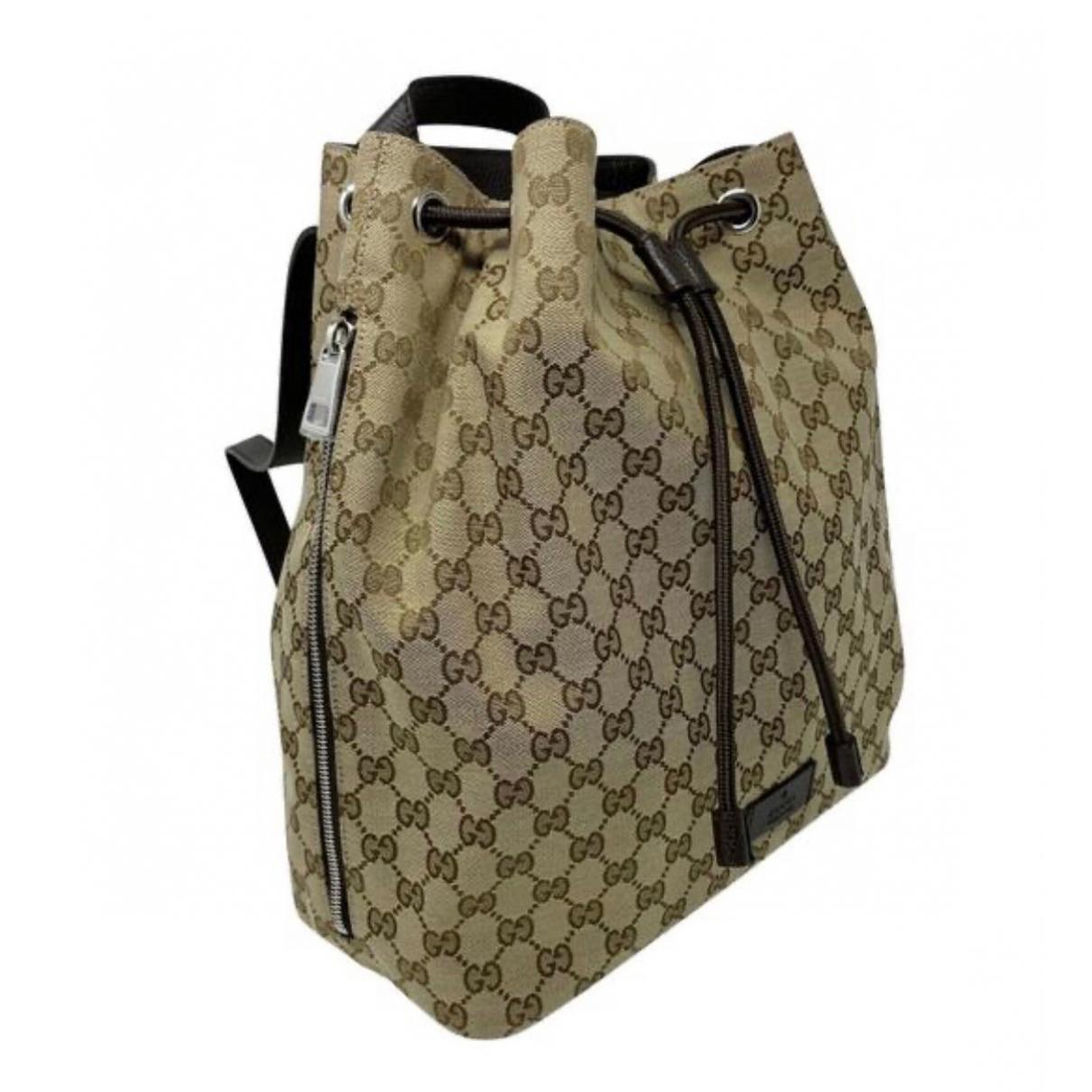  Gucci Gg Supreme Logo Travel Monogram Gg Canvas backpack - 8