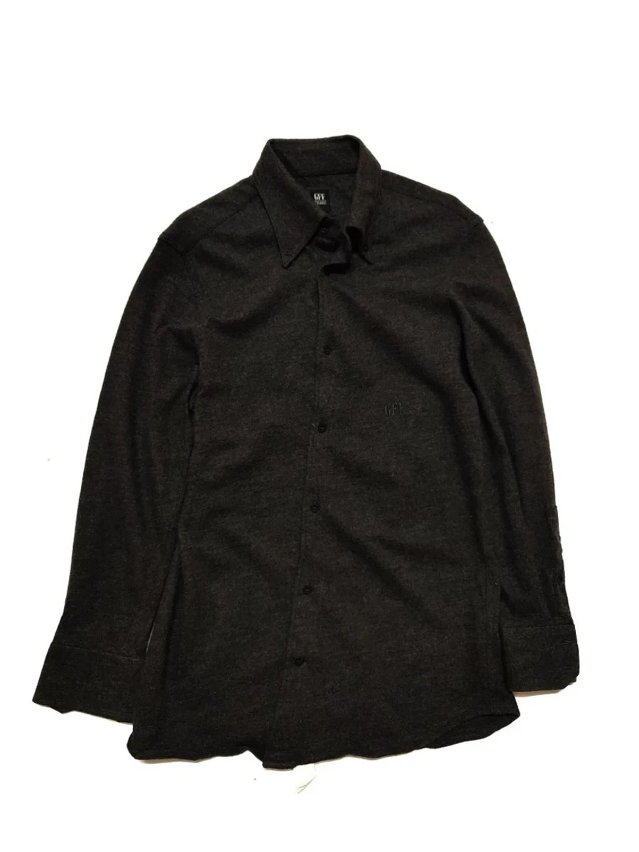 Gianfranco Ferre - Asymmetrical Button Ups Oxford - 1