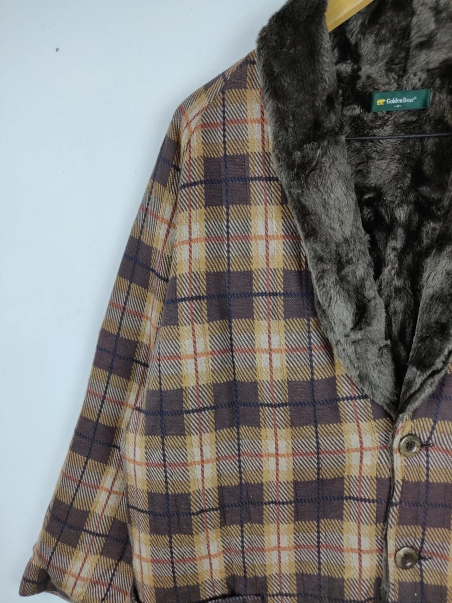 Golden Bear -  Final Drop! Checkered Puffer Coat - 3