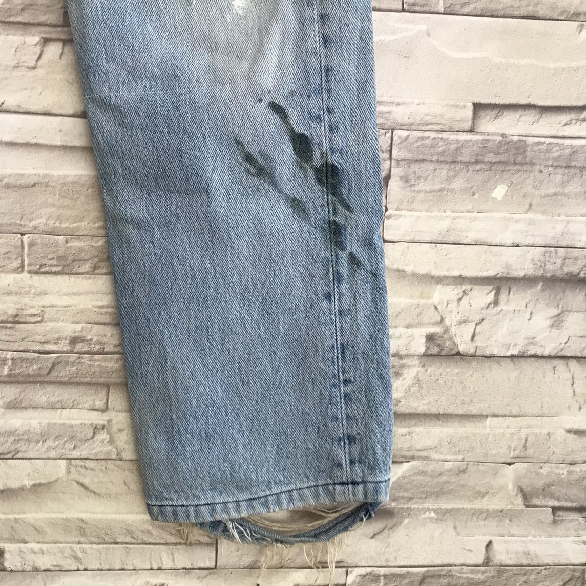 Vintage 80s Levis 501 Distressed Butler Jeans Made in USA - 10