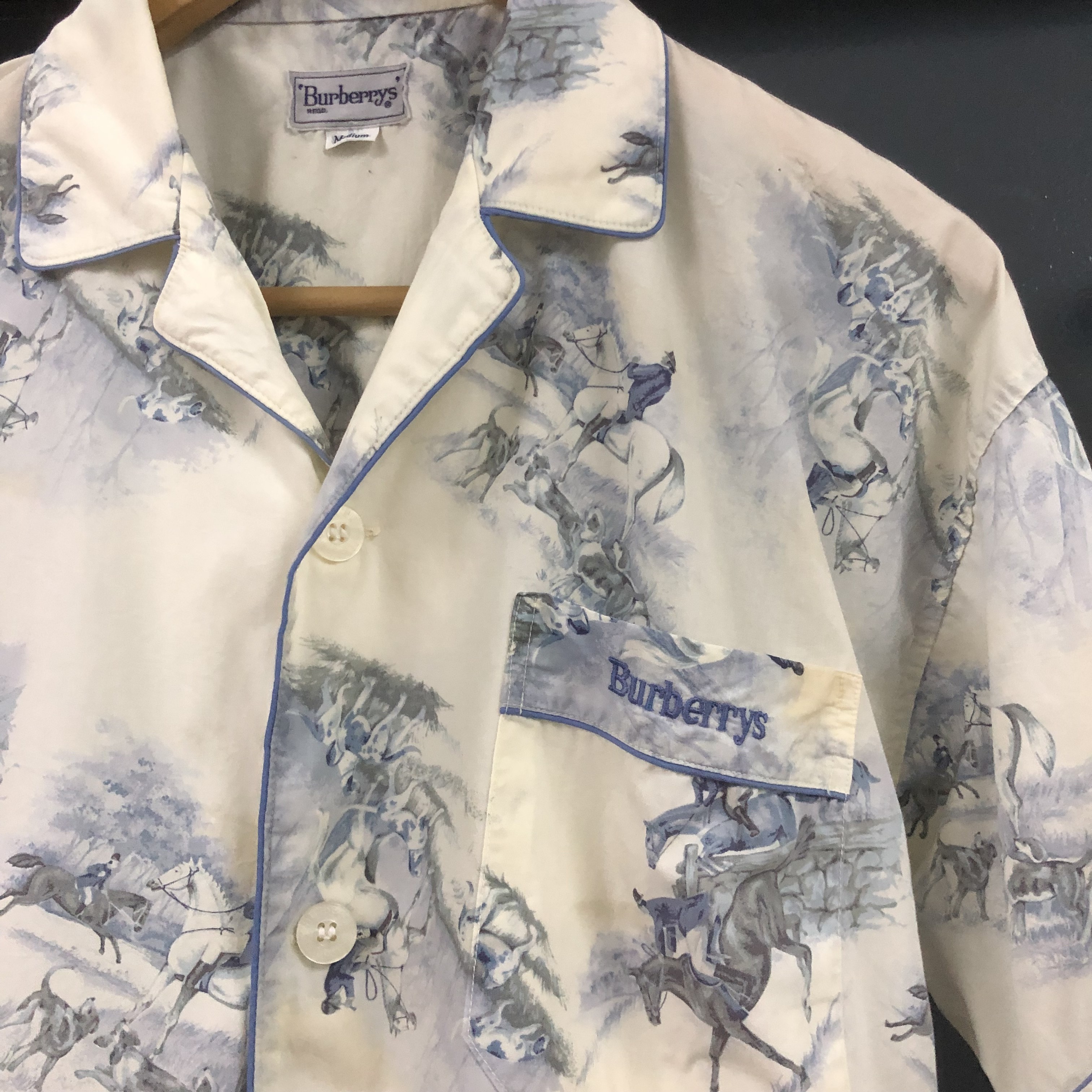Burberry Prorsum - rare authentic one set vintage burberrys sleepwear - 3
