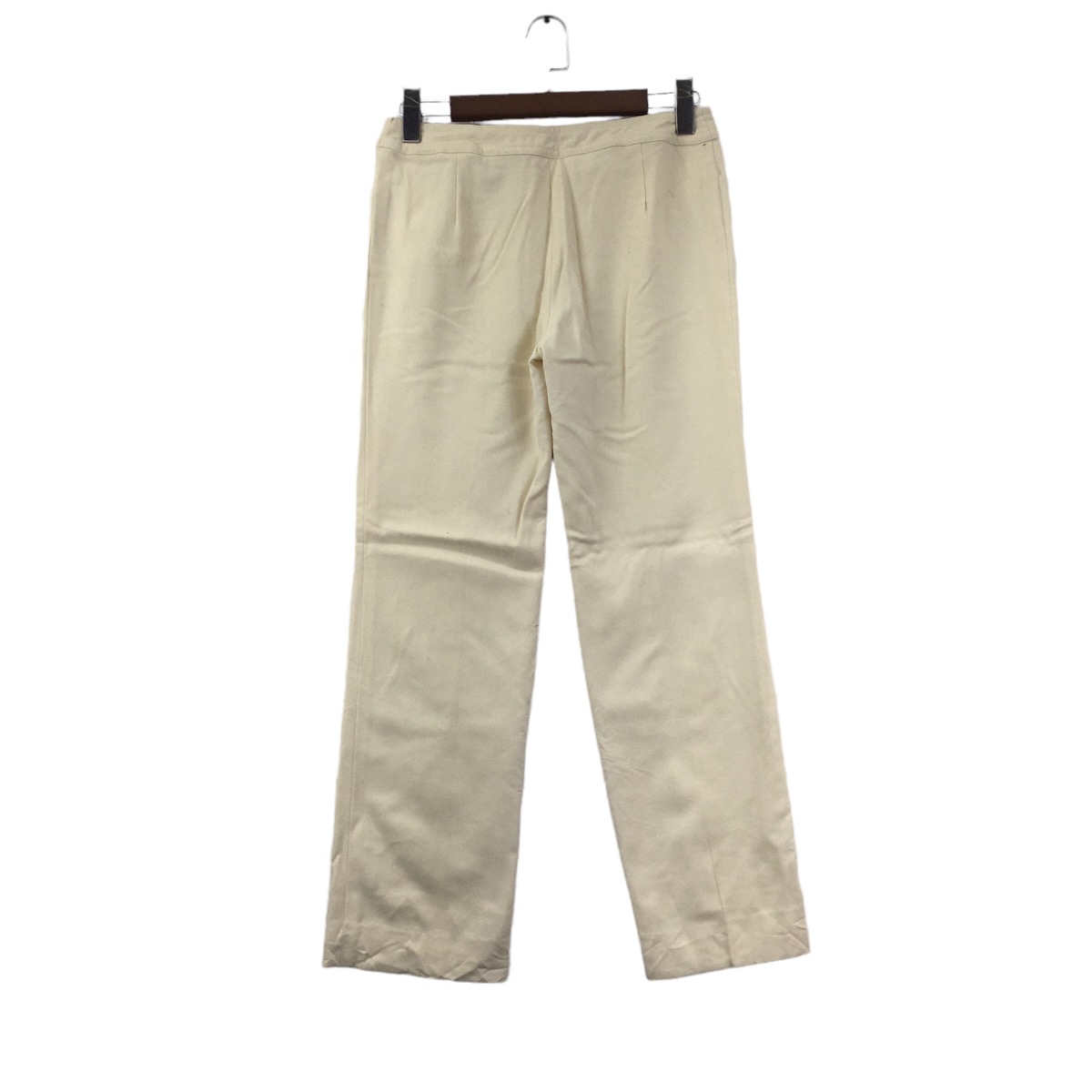 Vtg 90’ COURREGES PARIS Minimalist White Pant Trouser Slack - 8