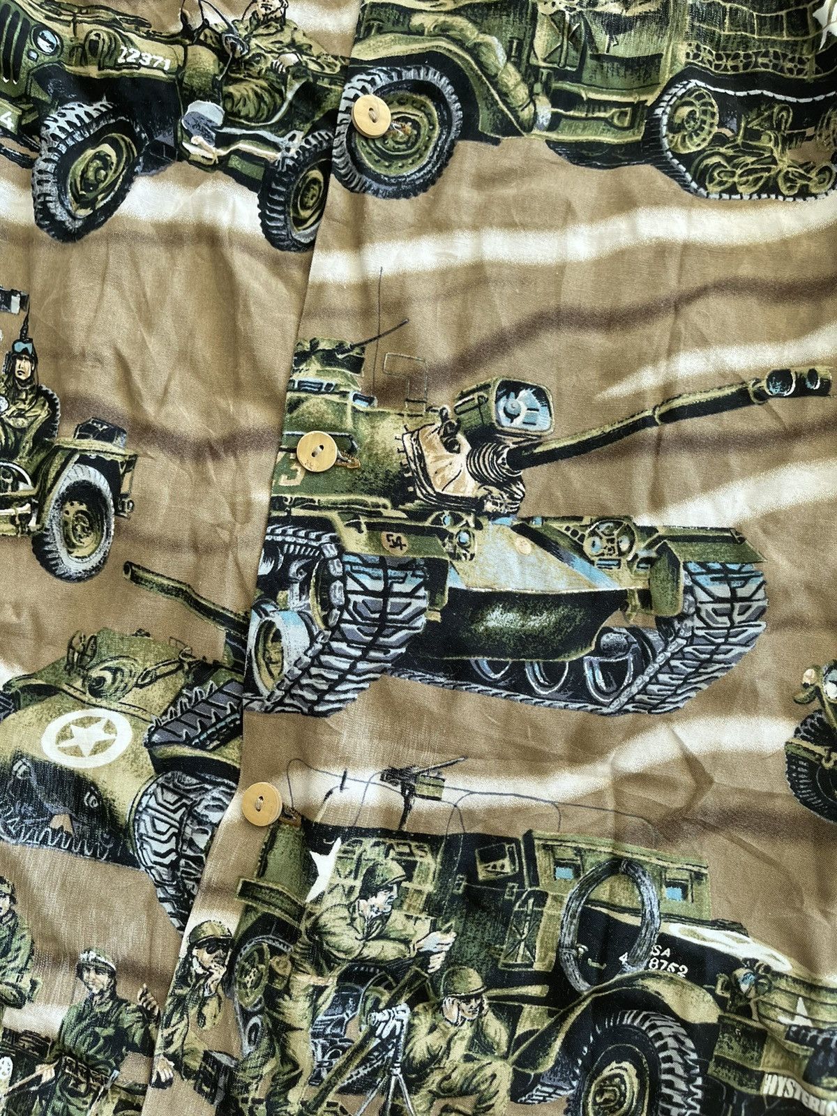 Vintage Hysteric Glamour Shirt Army Equipment - 6