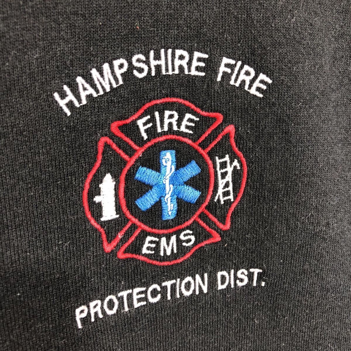Vintage - 90s Hampshire Fire Protection Crewneck Sweatshirts - 4