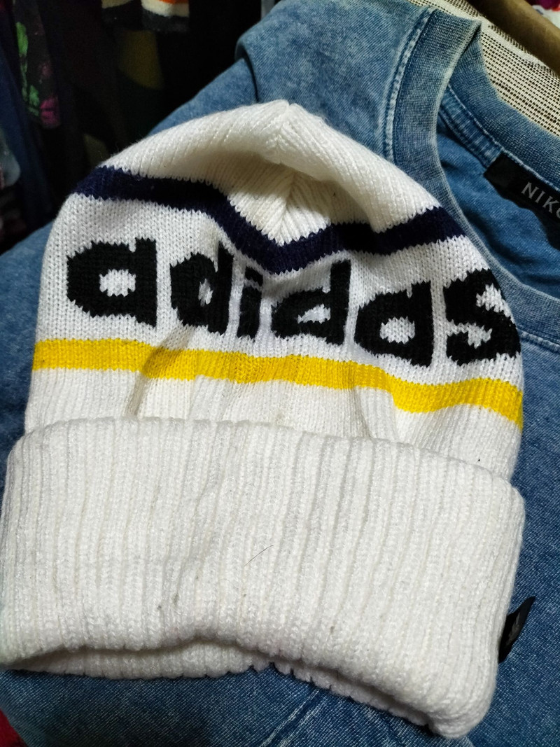 Vintage Adidas Snow Hat winter fashion sportswear - 1