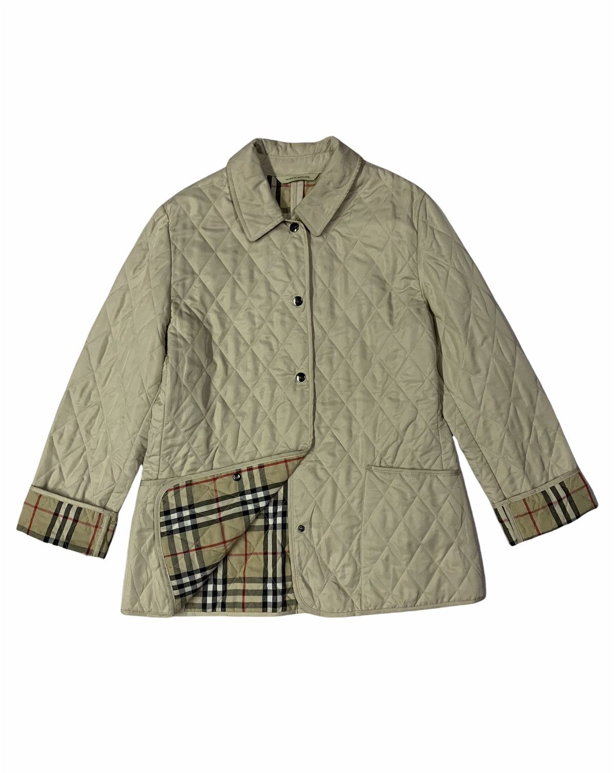 🔥BURBERRY QUILTED JACKETS NOVACHECK - 2