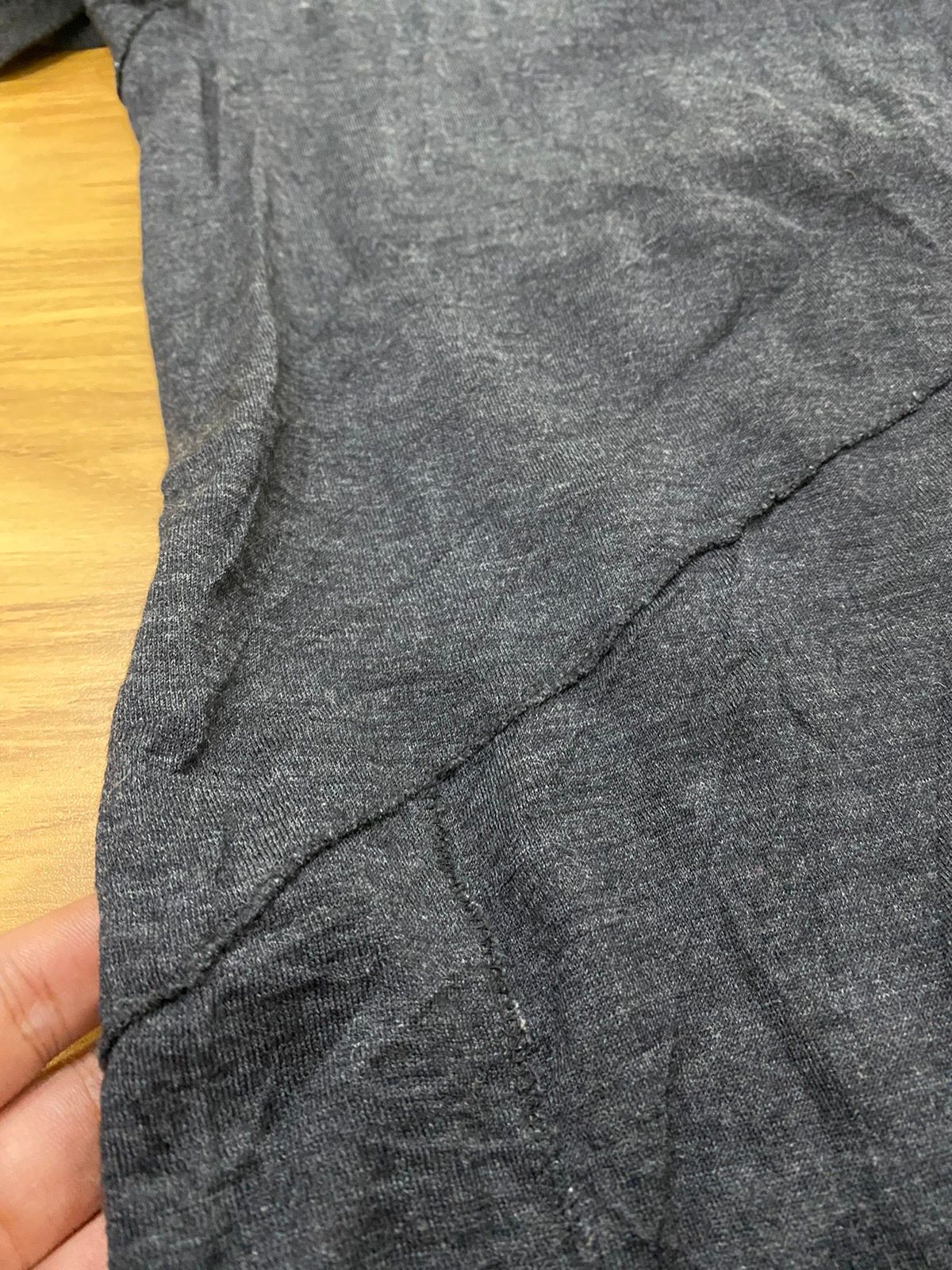 AW91 Rei Kawakubo Cut And Sew Wool Sample L/S Shirt - 4