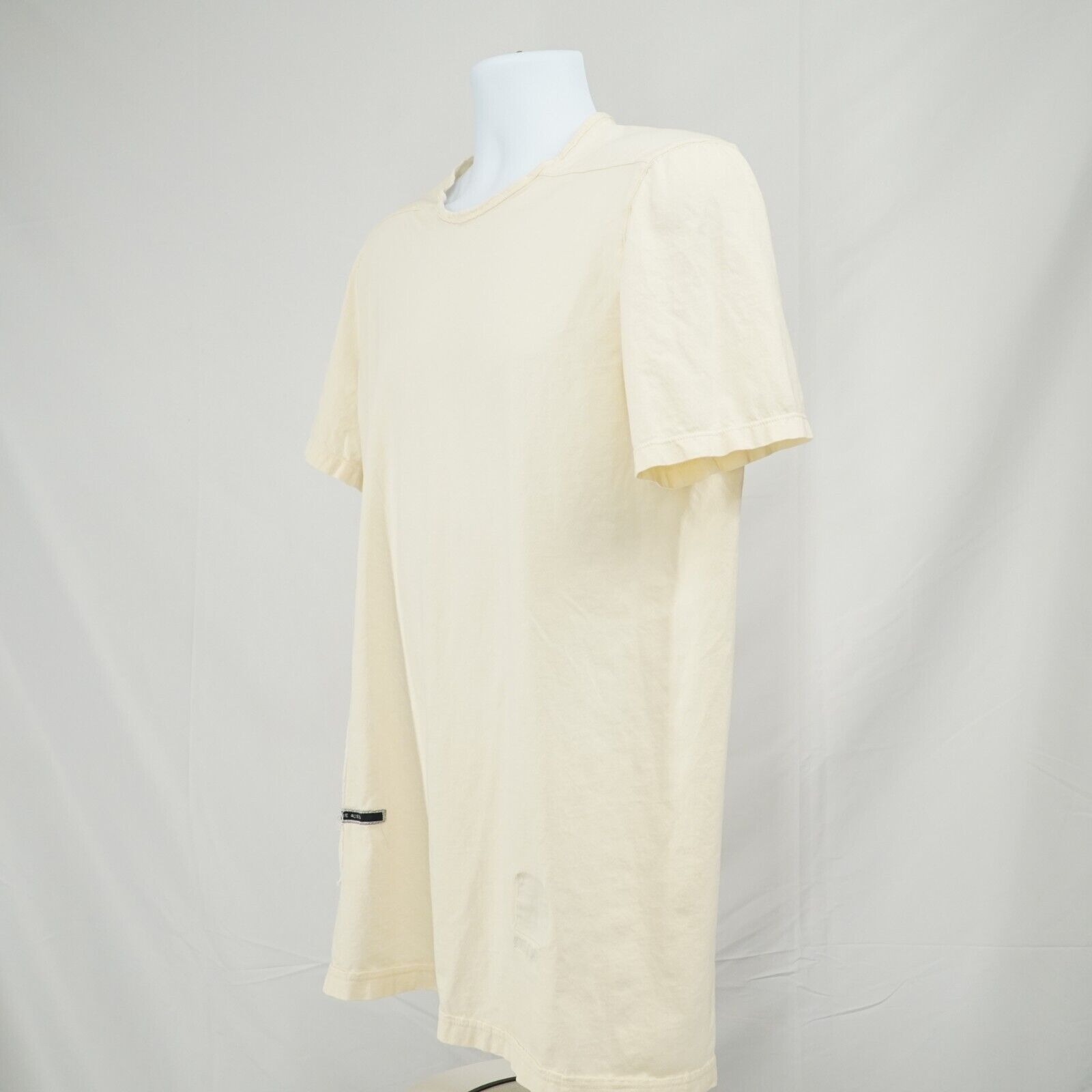 DRKSDHW Patched Level Tee Milk White Cotton - Lar - 10