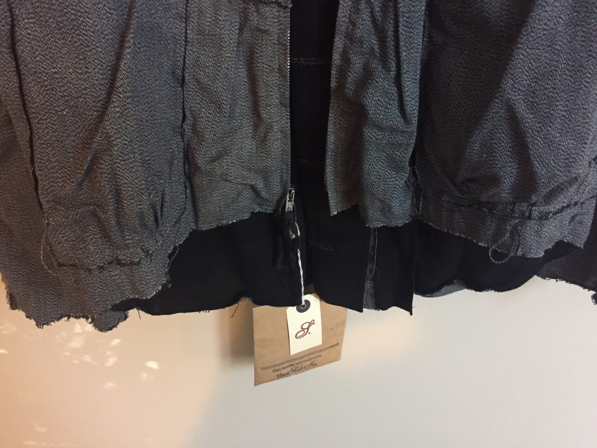 Takahiromiyashita The Soloist. - Distressed patchwork jacket - 6