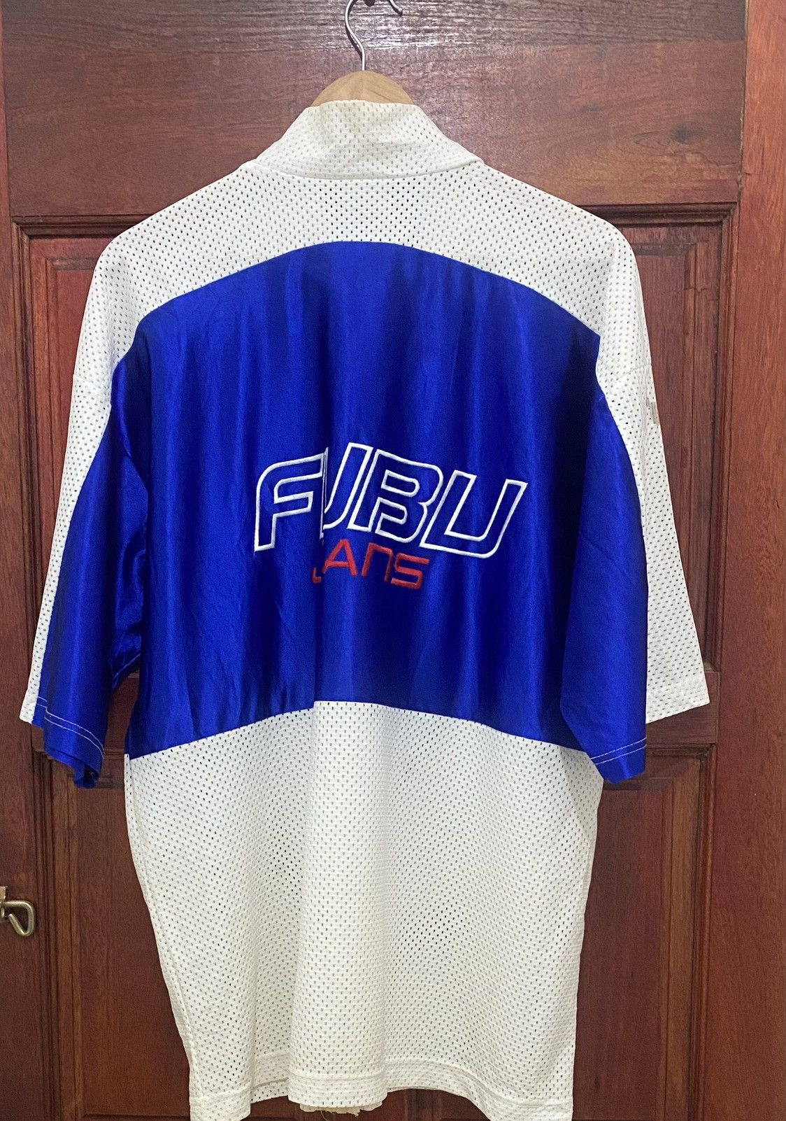 Vintage Fubu Jeans Collection Jersey Embroidery Logo - 1