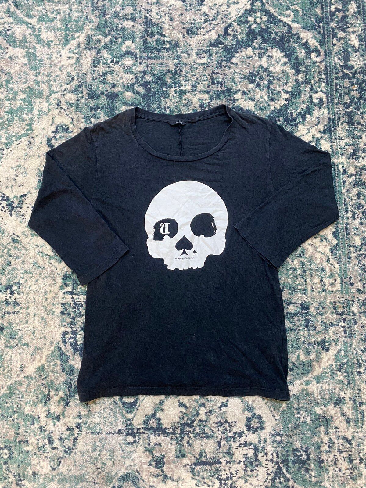 SS12 Undercover x Uniqlo Skull Shirt - 1