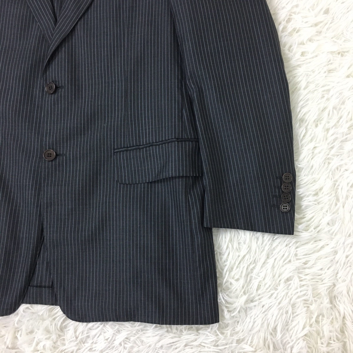 Canali Made in Italy Stripes Blazer/Coat - 3