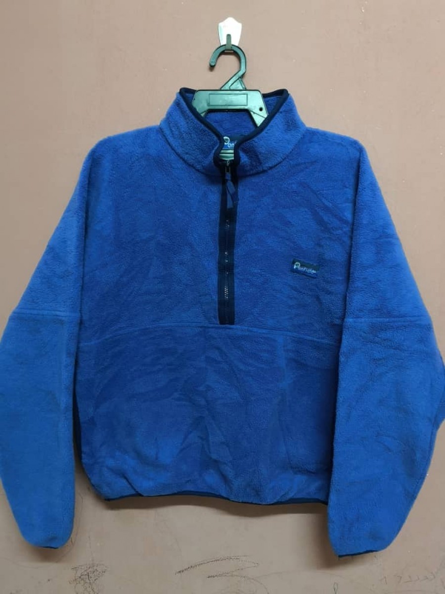 Made In Usa - Half Zip Fleece Jumper - 1