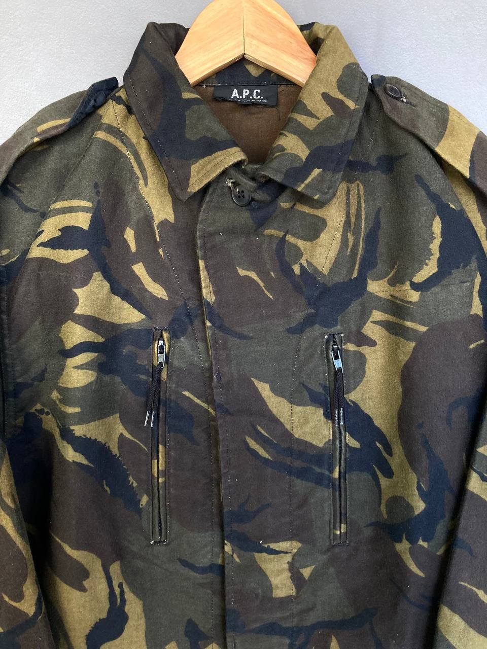 Vintage A.P.C French Military Slim Field Jacket - 5