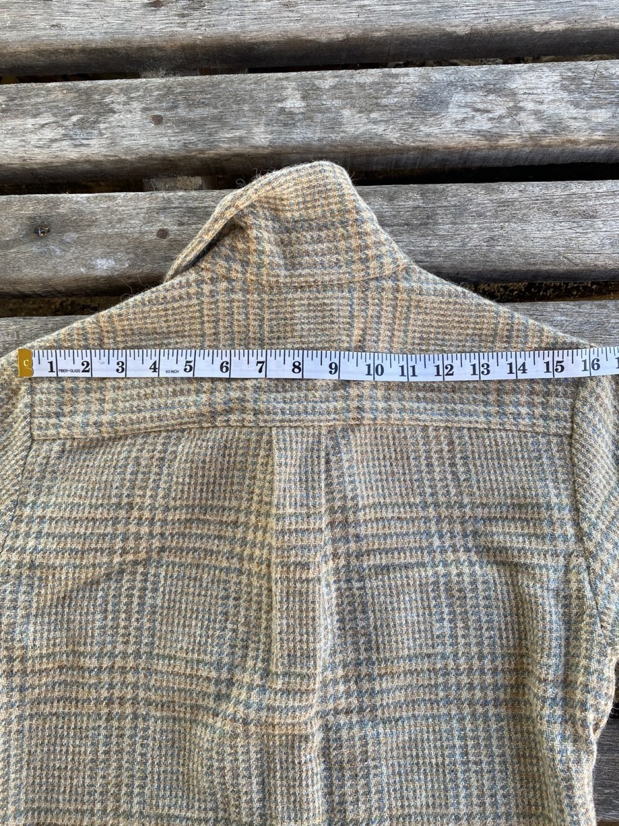 Margaret Howell - Margaret Howell Checkered Wool Button Up Shirt Made in Japan - 12