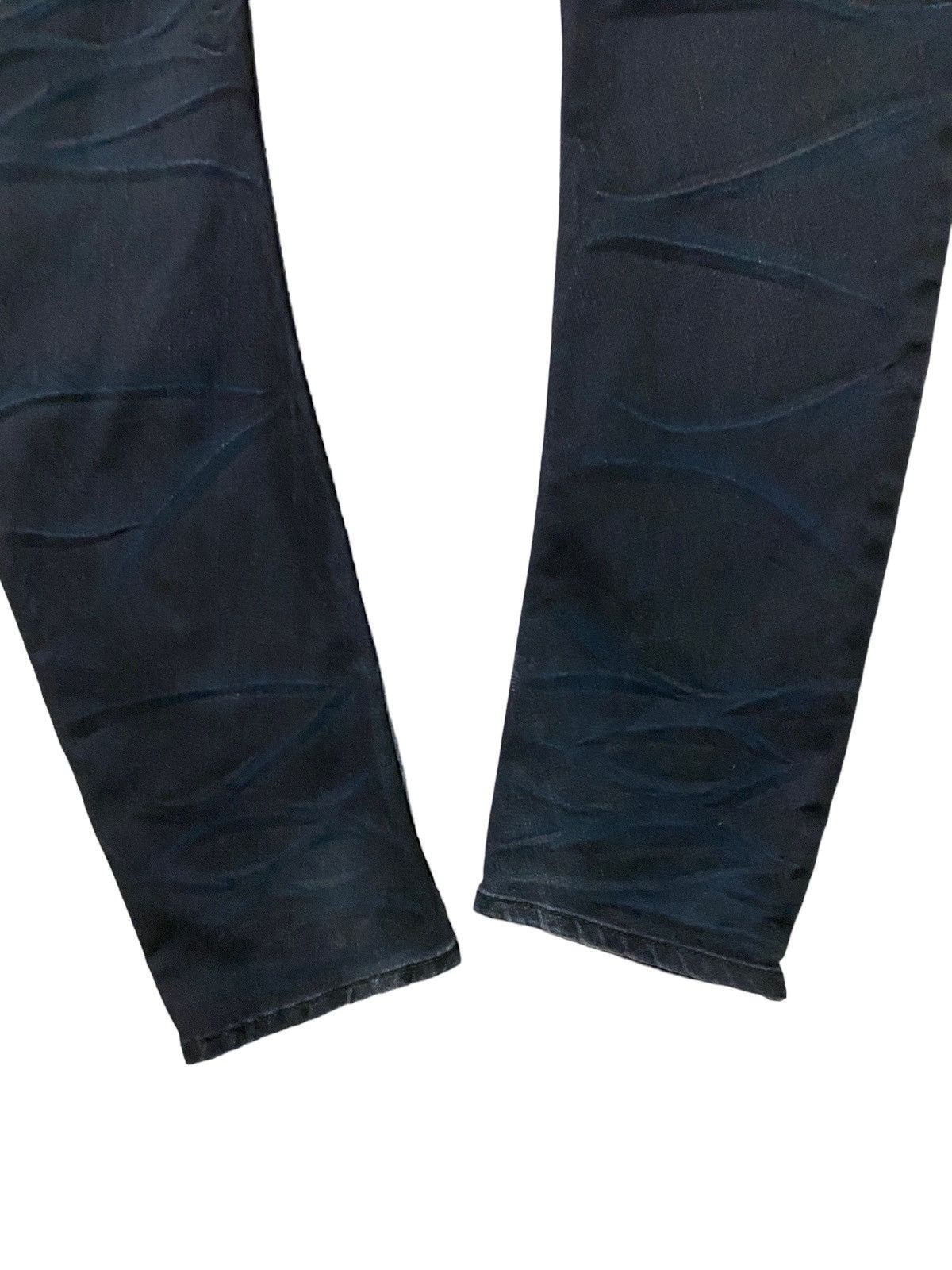 Vintage Semantic Design J Curve Legs Claw Marks Denim - 15