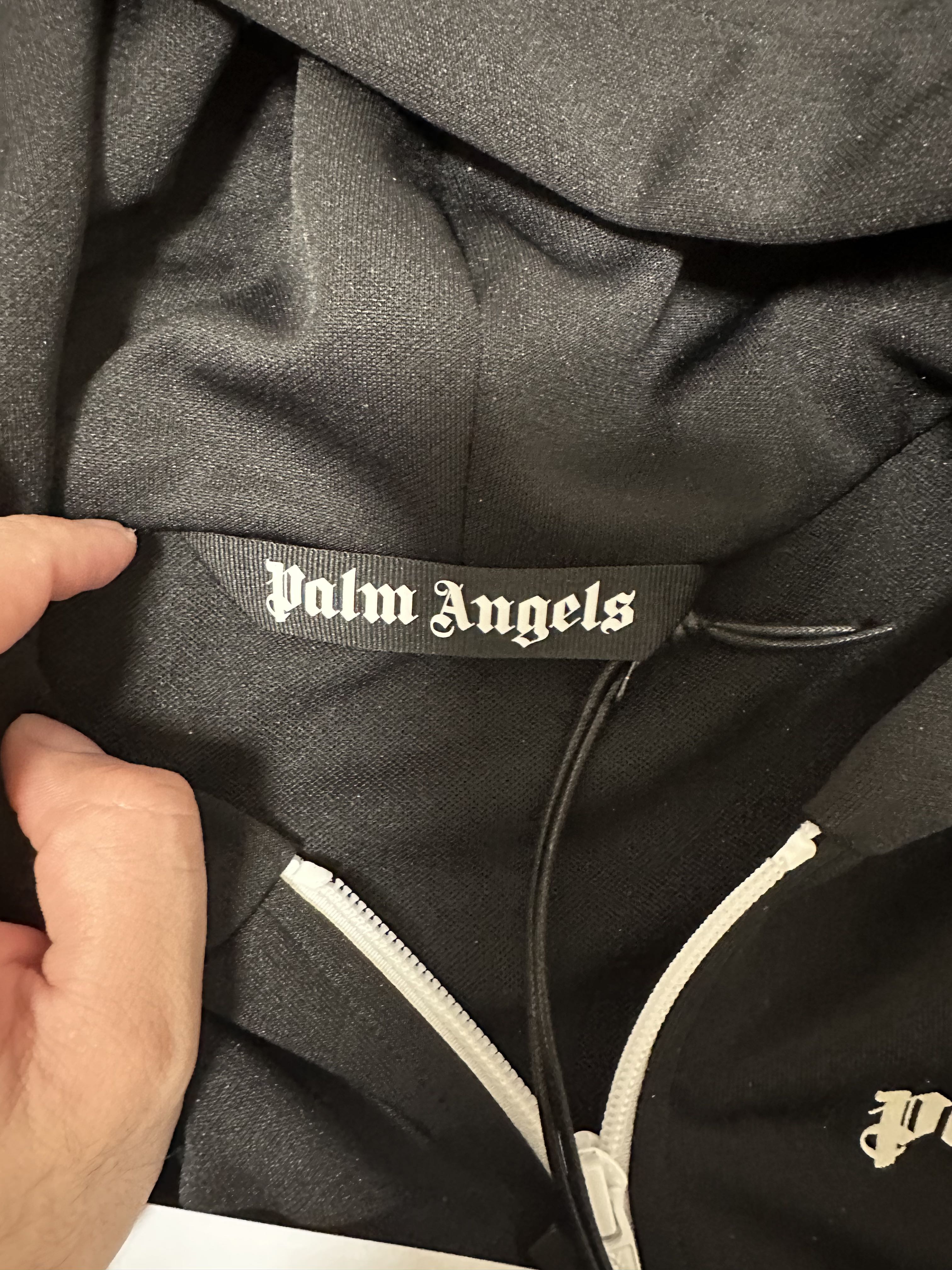 Palm Angels Zipped Hoodie Track Jacket - 6