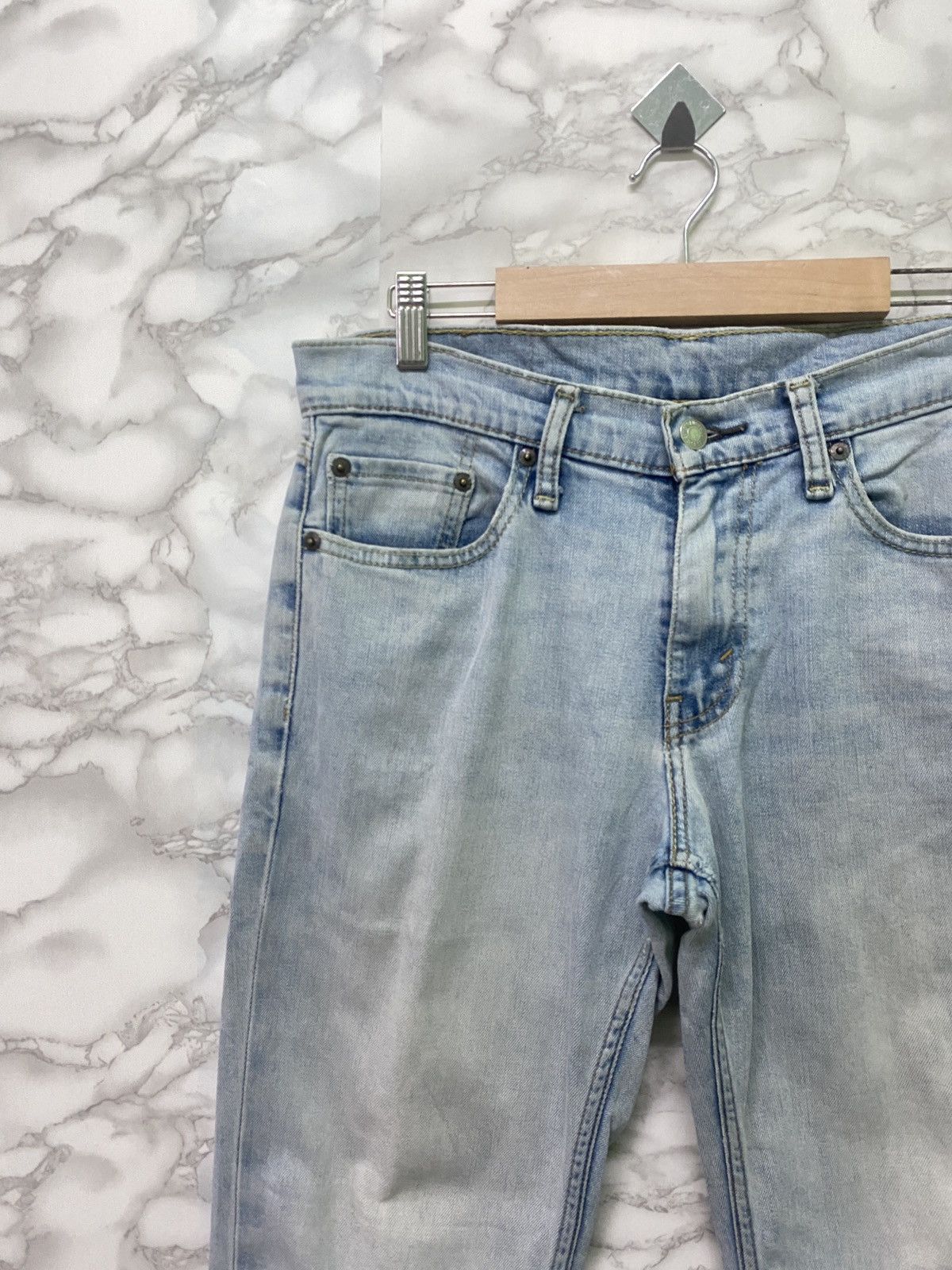 Vintage LEVIS 511 Light Wash Jeans - L8 - 4