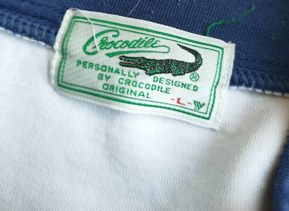 Japanese Brand - Crocodile Embroidered Big Spellout Sweatshirt - 6
