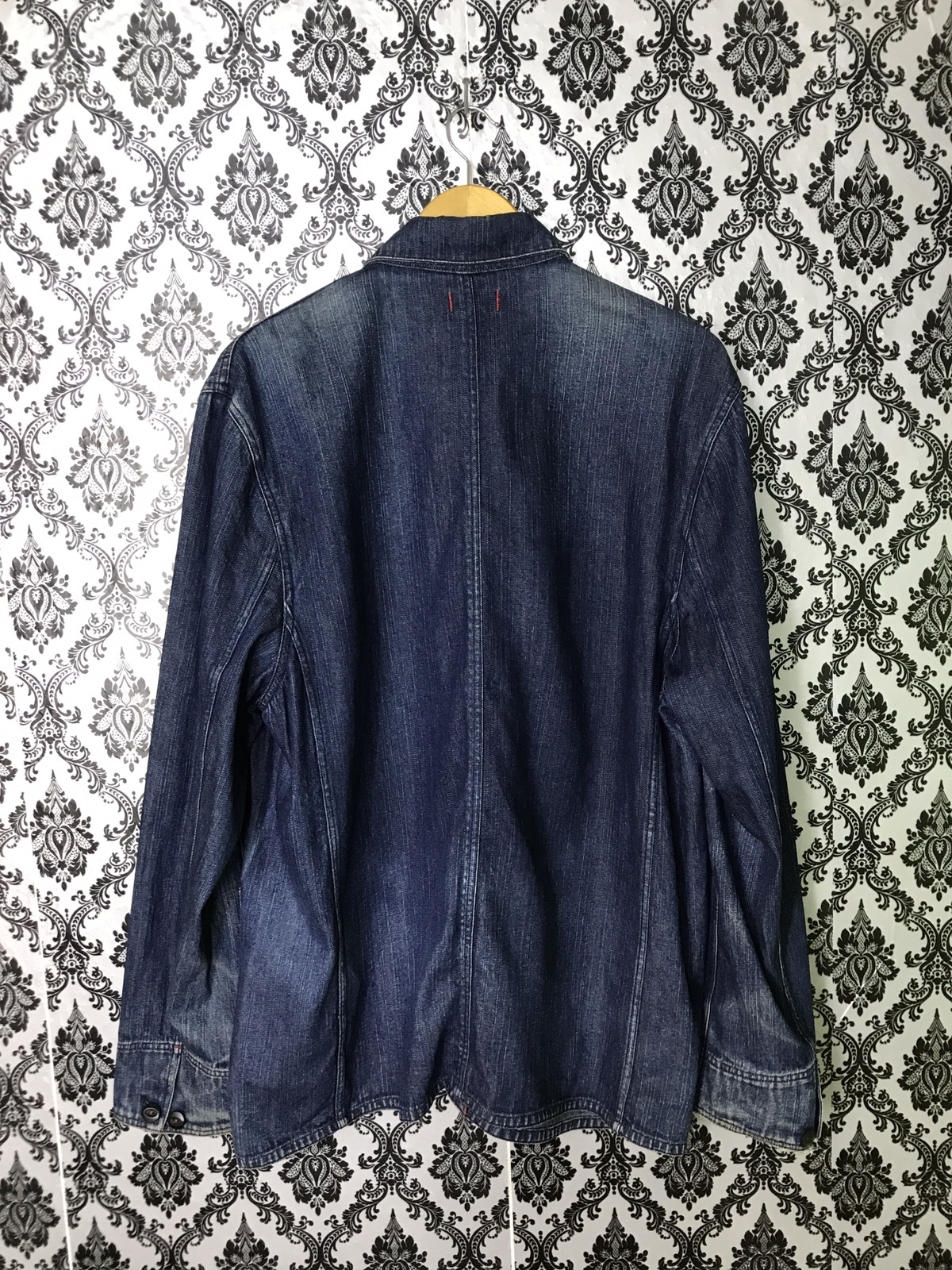 🔥BUN BUSTER INDIGO DYED CHORE JACKET - 6