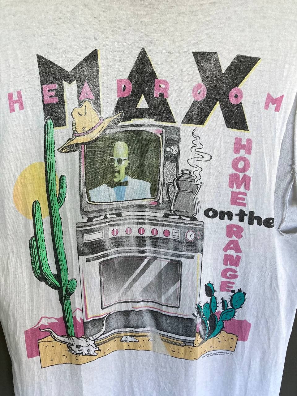 Vintage 1987 Max Headroom Tank - 4