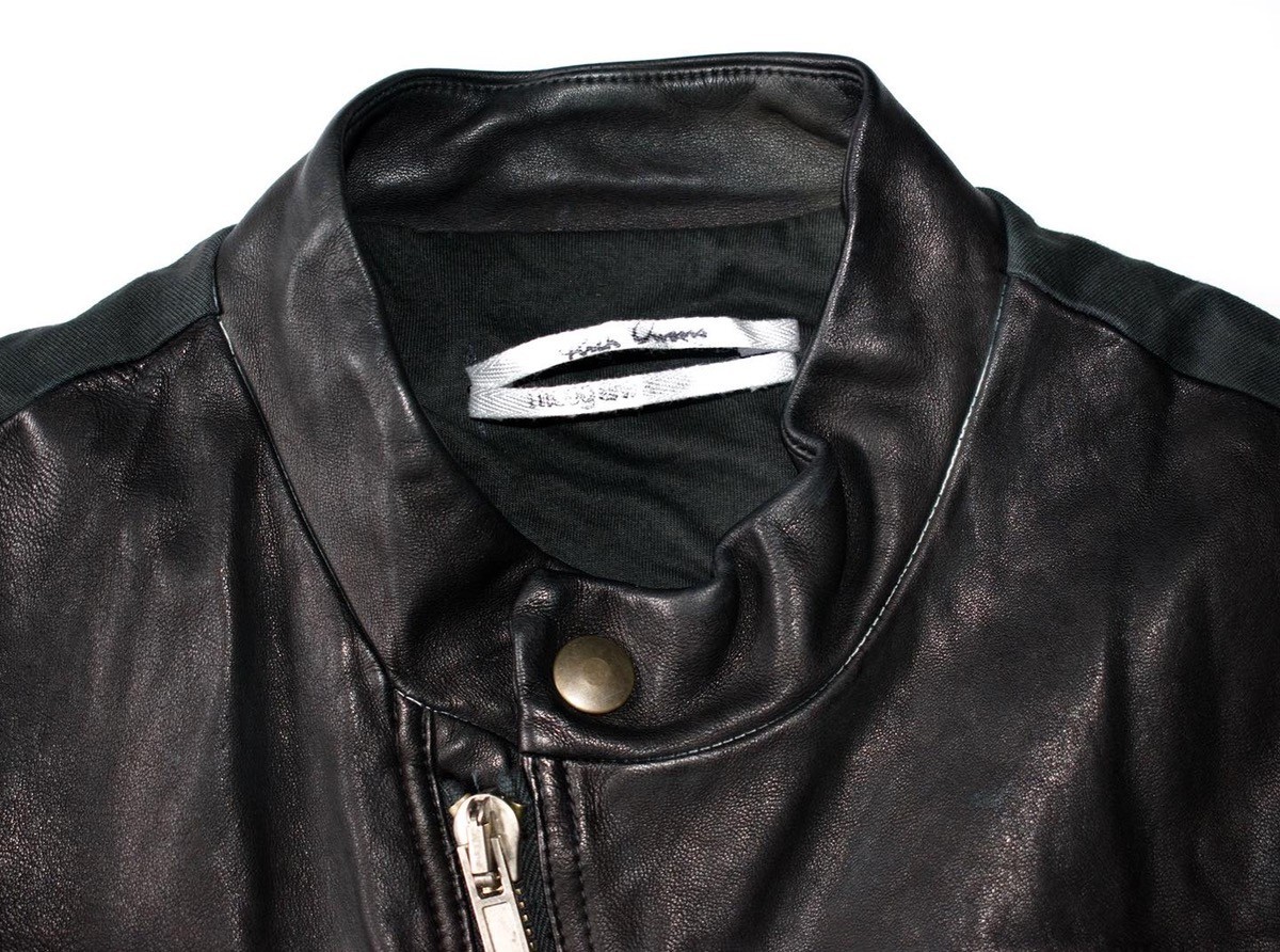 Rick Owens AW2005 Moog Deadstock Leather Rider Jacket