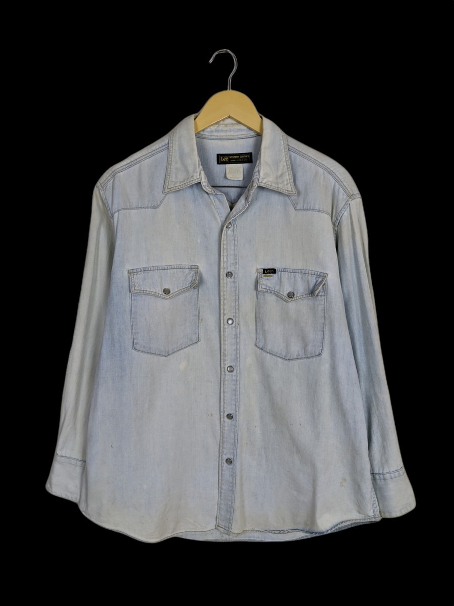 Lee - Vtg Western Clothes Washed Color Outerwear - 1