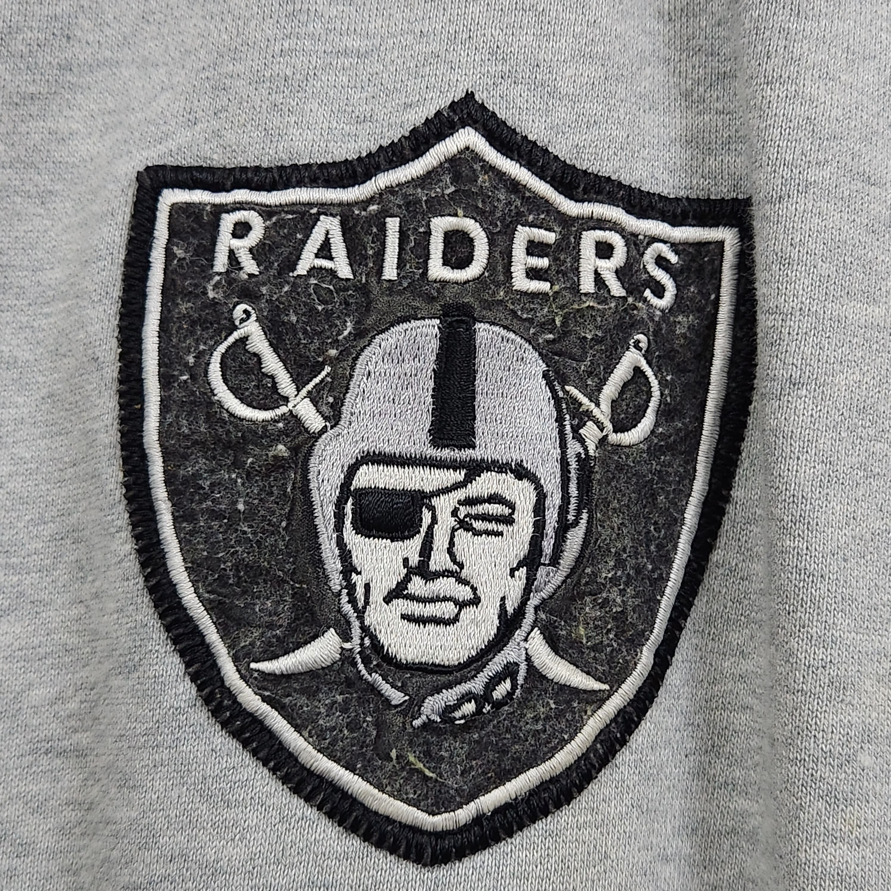 Vintage Oakland Raiders NFL Hoodie Varsity Jacket - 20