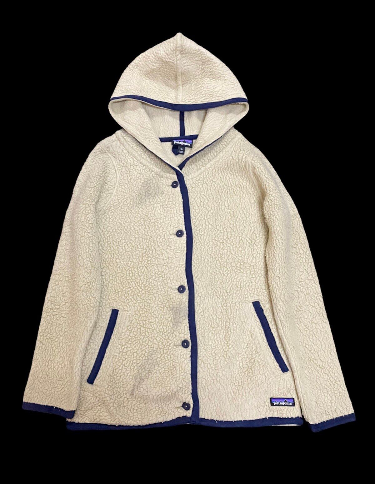 Rare🗻Patagonia Retro-X Sherling Fleece Hooded Cardigan - 1