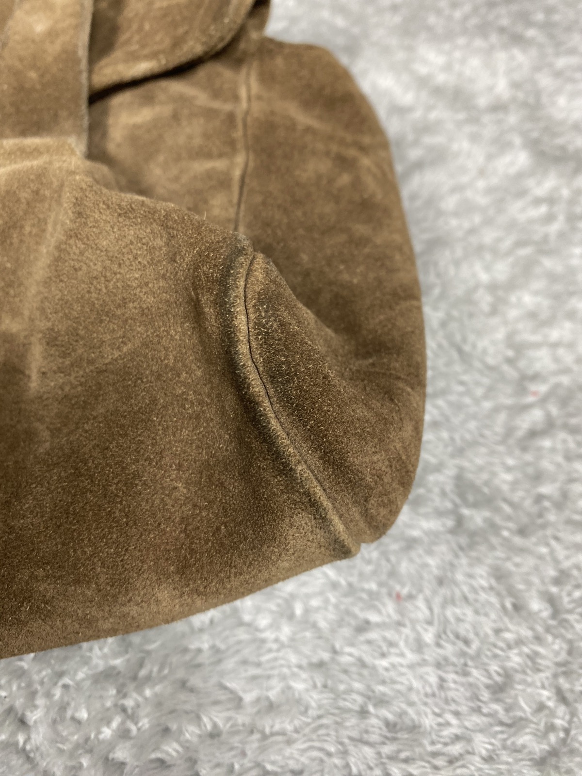 Miu Miu Suede Leather Bag - 5