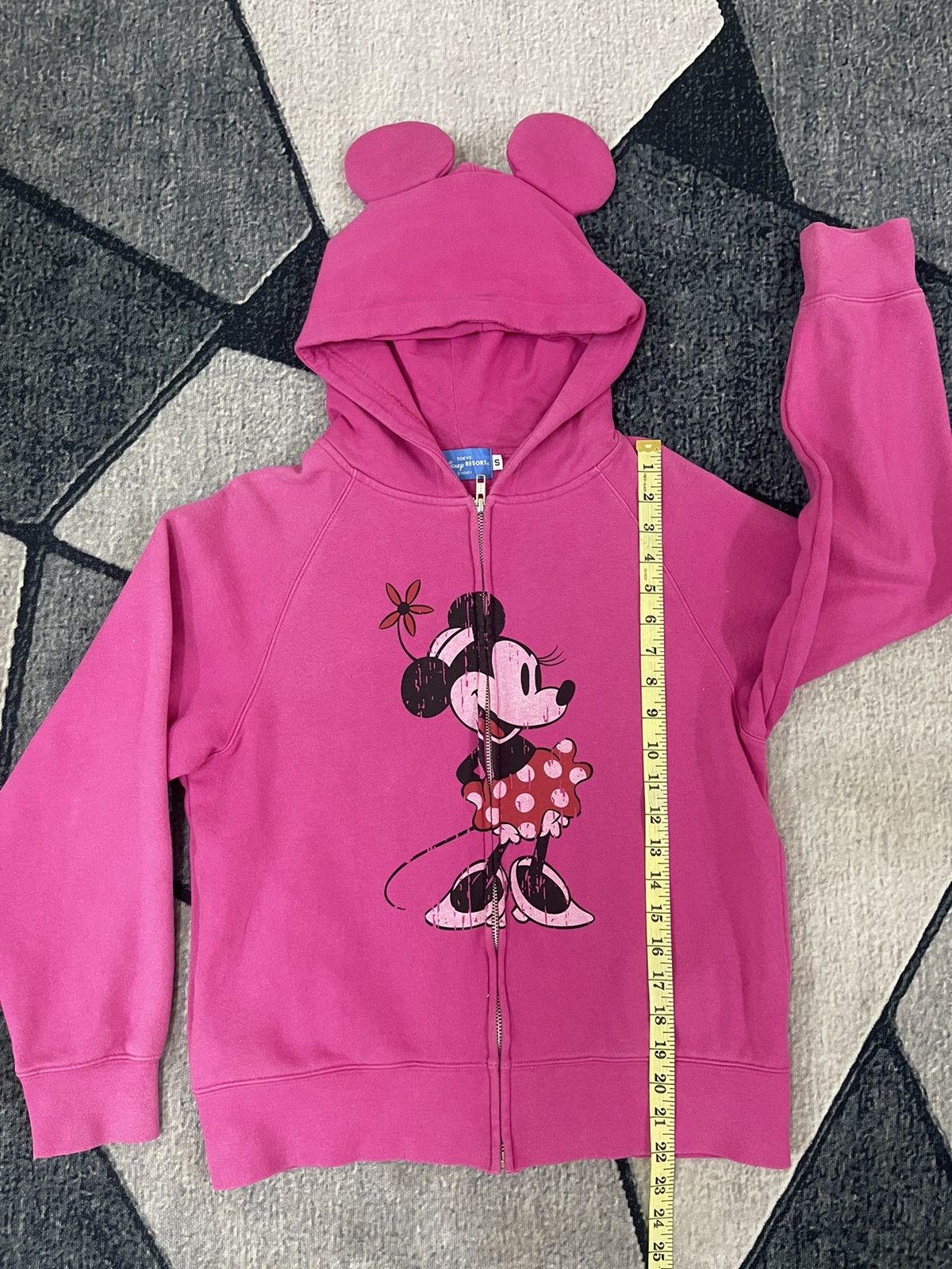 Mickey Mouse - Minnie / Disney Zip Up Hoodie Japan Designer / Vintage - 4