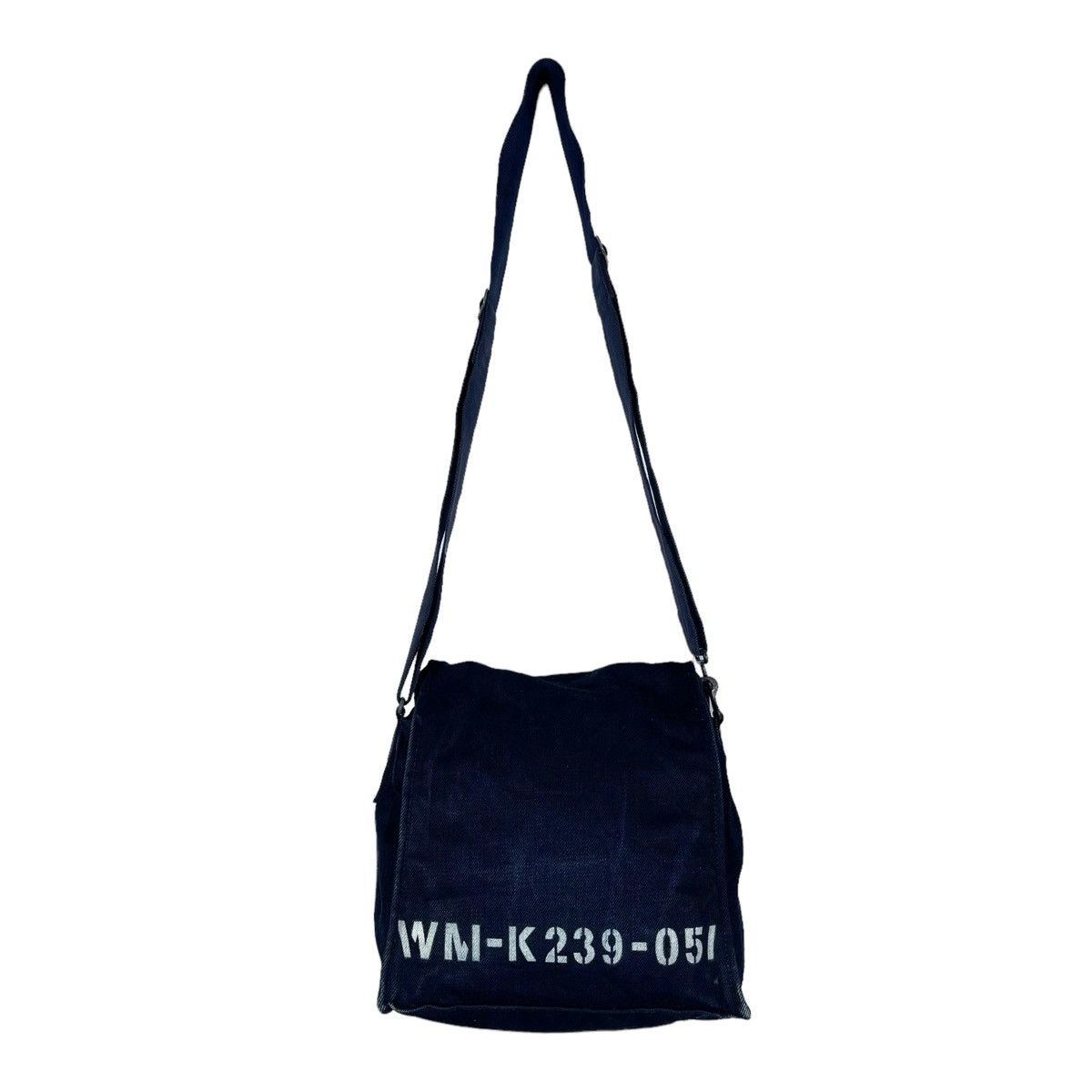 Junya Watanabe Comme des Garcons Indigo Denim Shoulder Bag - 4