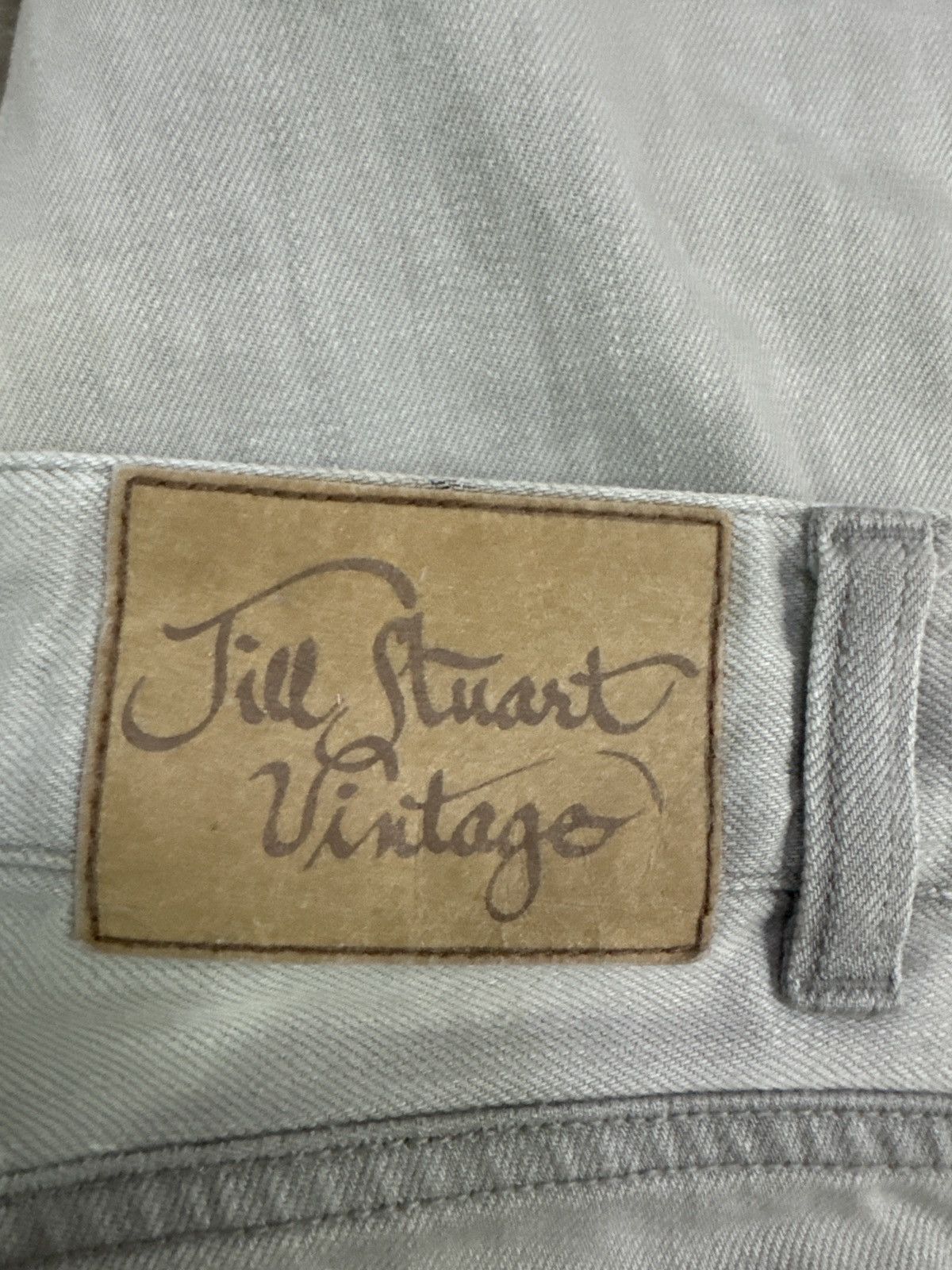 Vintage - Jill Stuart Distressed Helmut Lang Inspired Low Rise Jean - 12