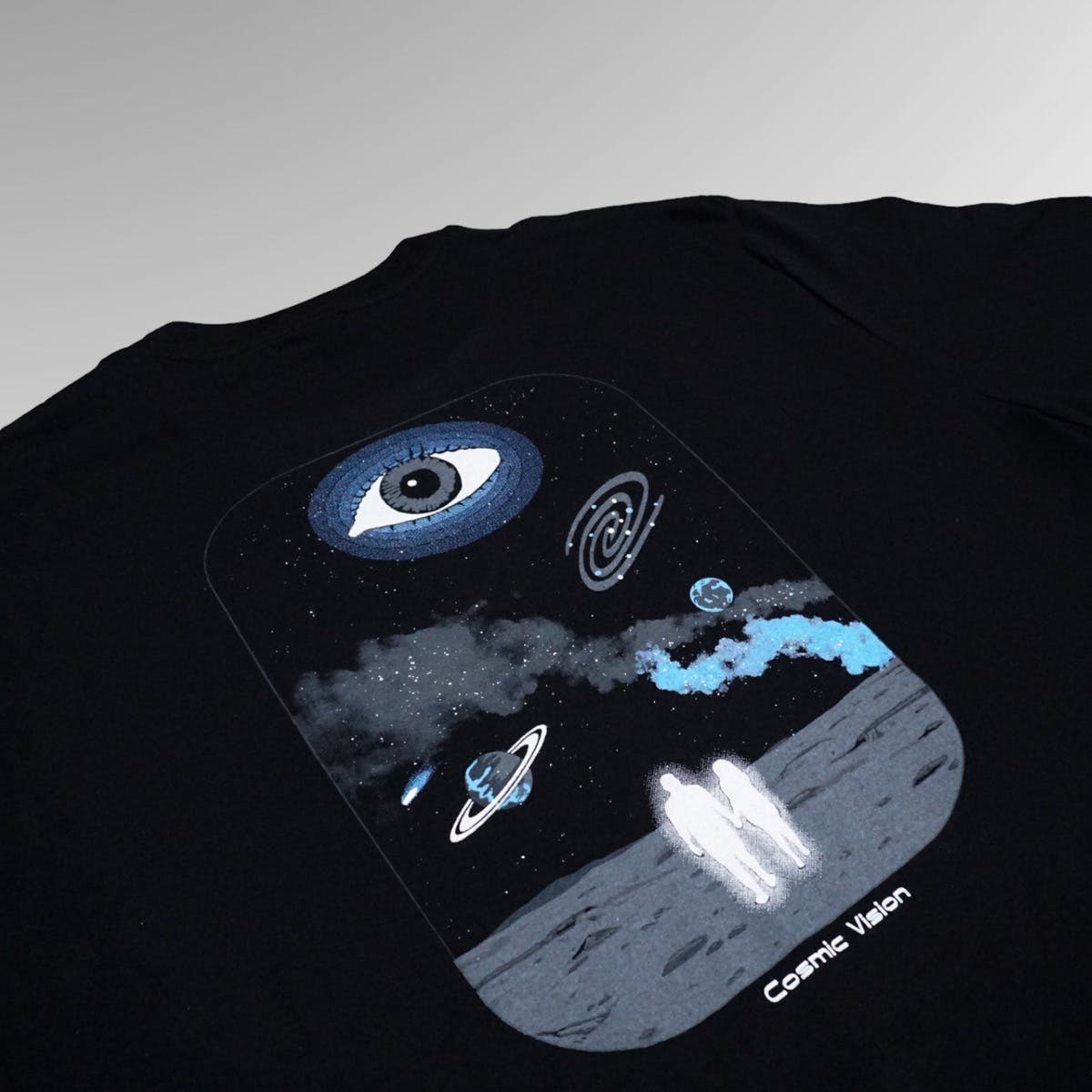 Streetwear - Retro Sci Fi Space Eye Graphic Tee - 1