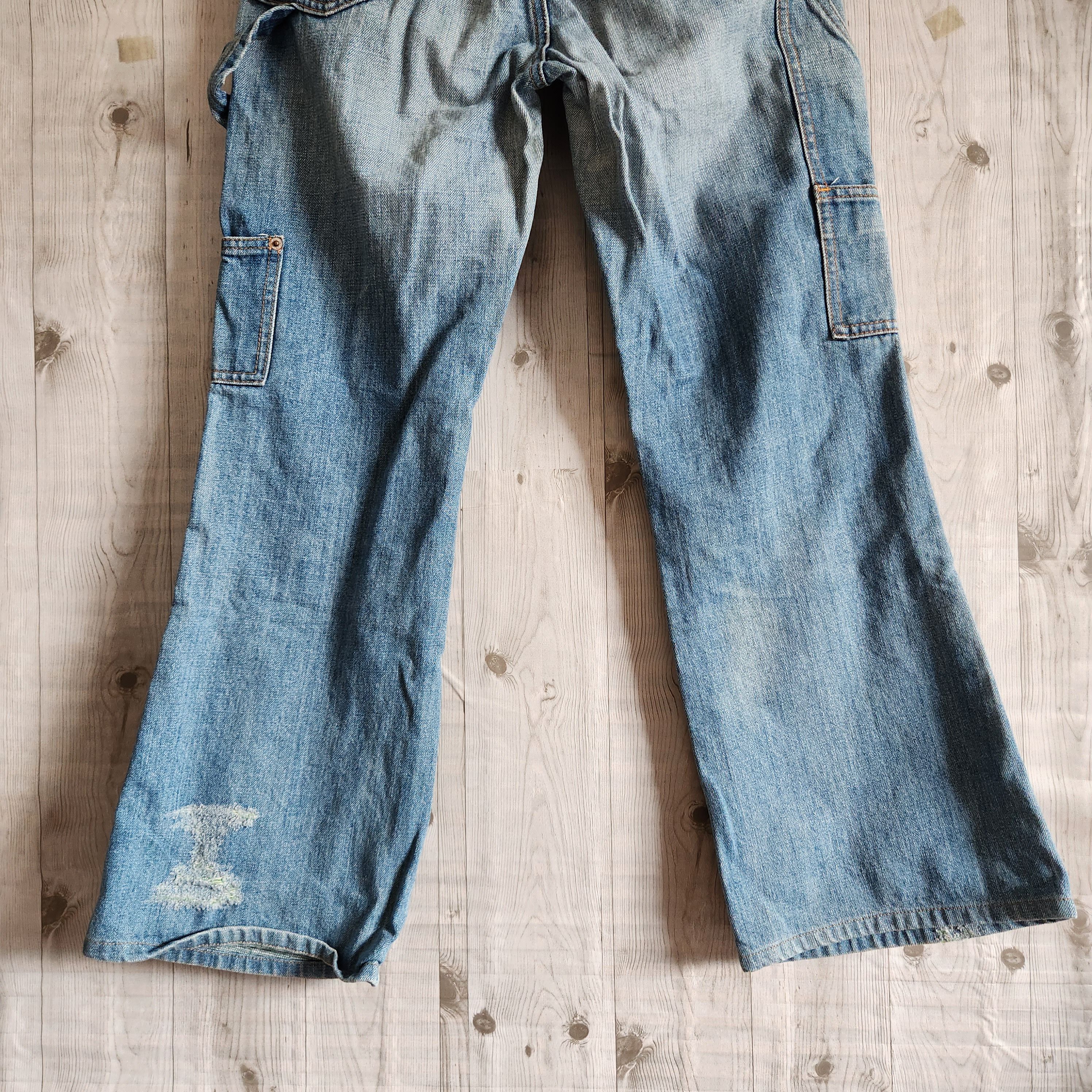 Distressed Denim - Distressed Plus Bleu Blue Japan Bush Pants Denim Jeans - 9