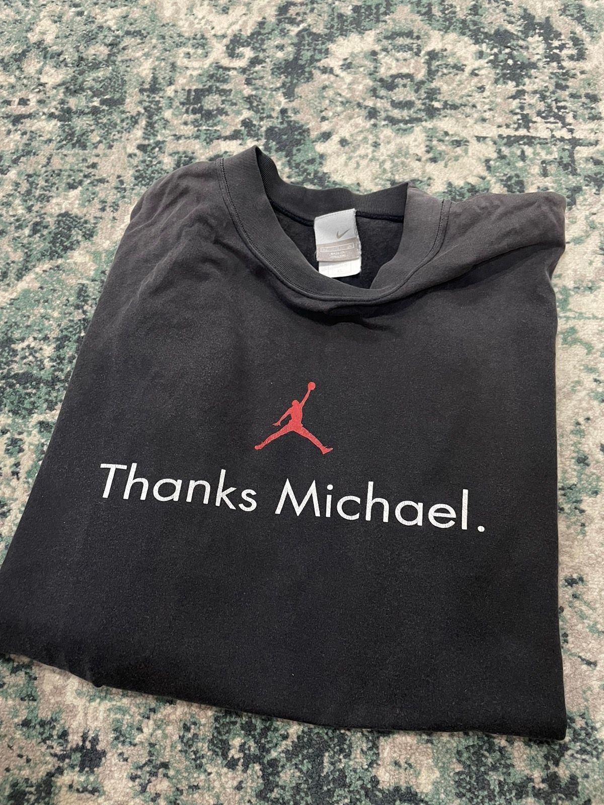 Vintage 90s Nike Thanks Micheal MVP Jordan T-Shirt - 6