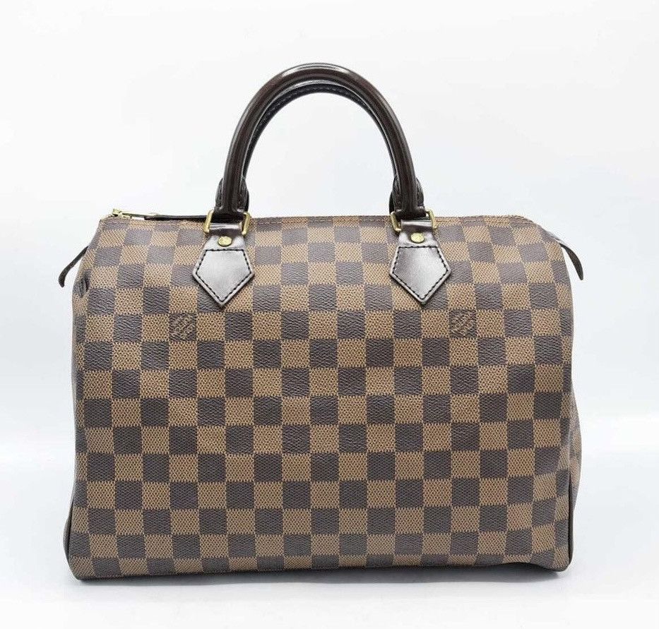 Authentic Louis Vuitton Damier Ebene Speedy 35 - 2