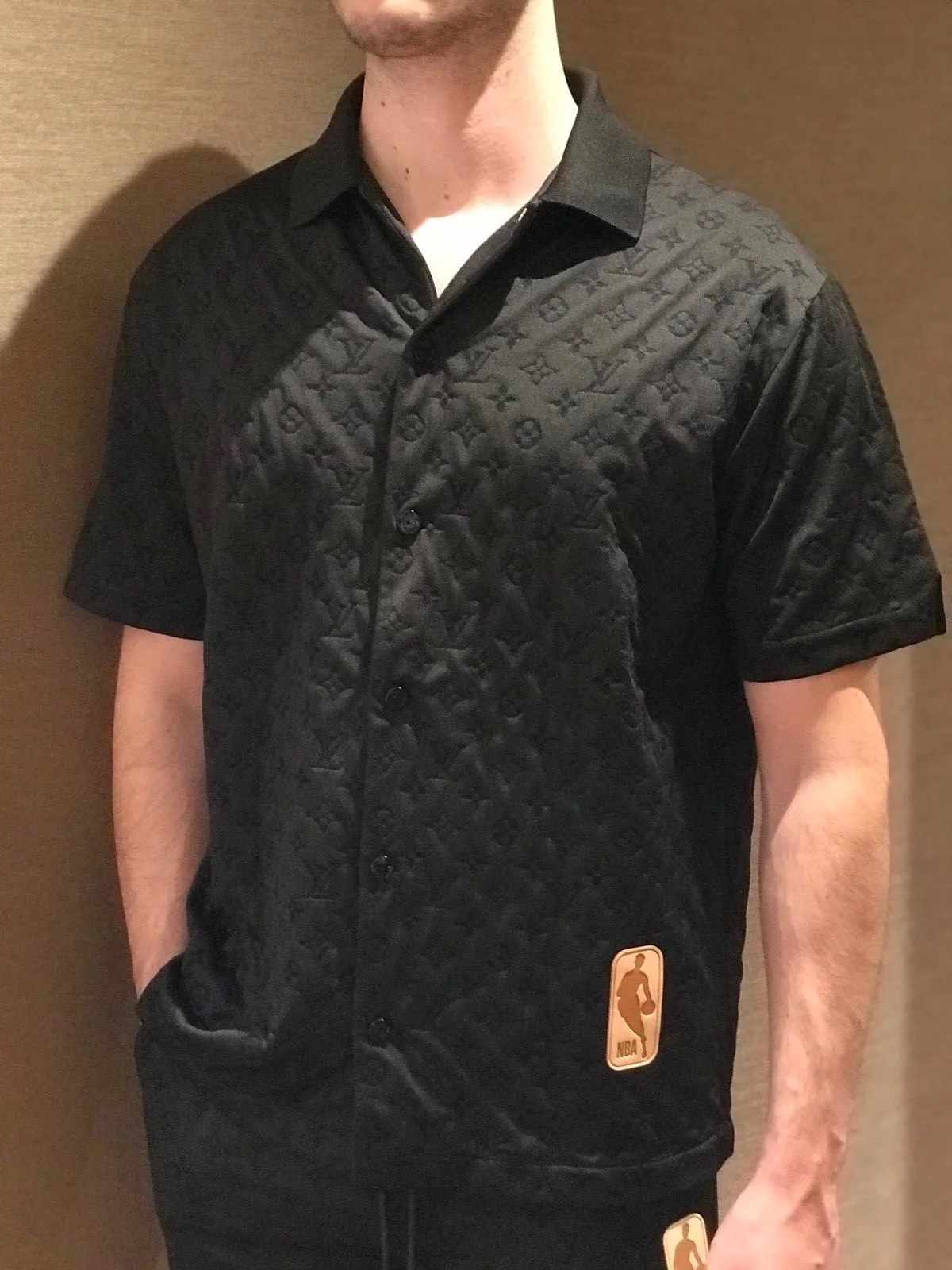 Louis Vuitton LV NBA Full Monogram Print Shirt - 6