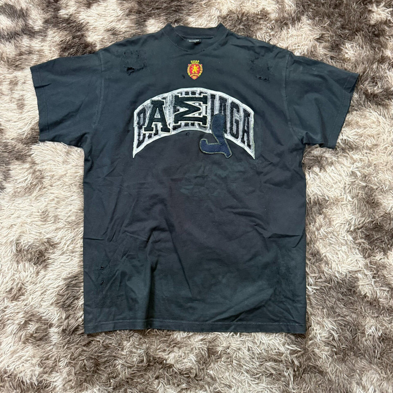 Balenciaga Manchester United Graffiti Tee - 1
