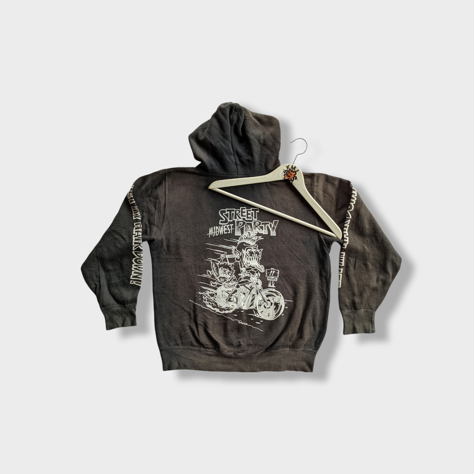 Streetwear - Vintage streetwear Street Midwest Party hoodie - 1