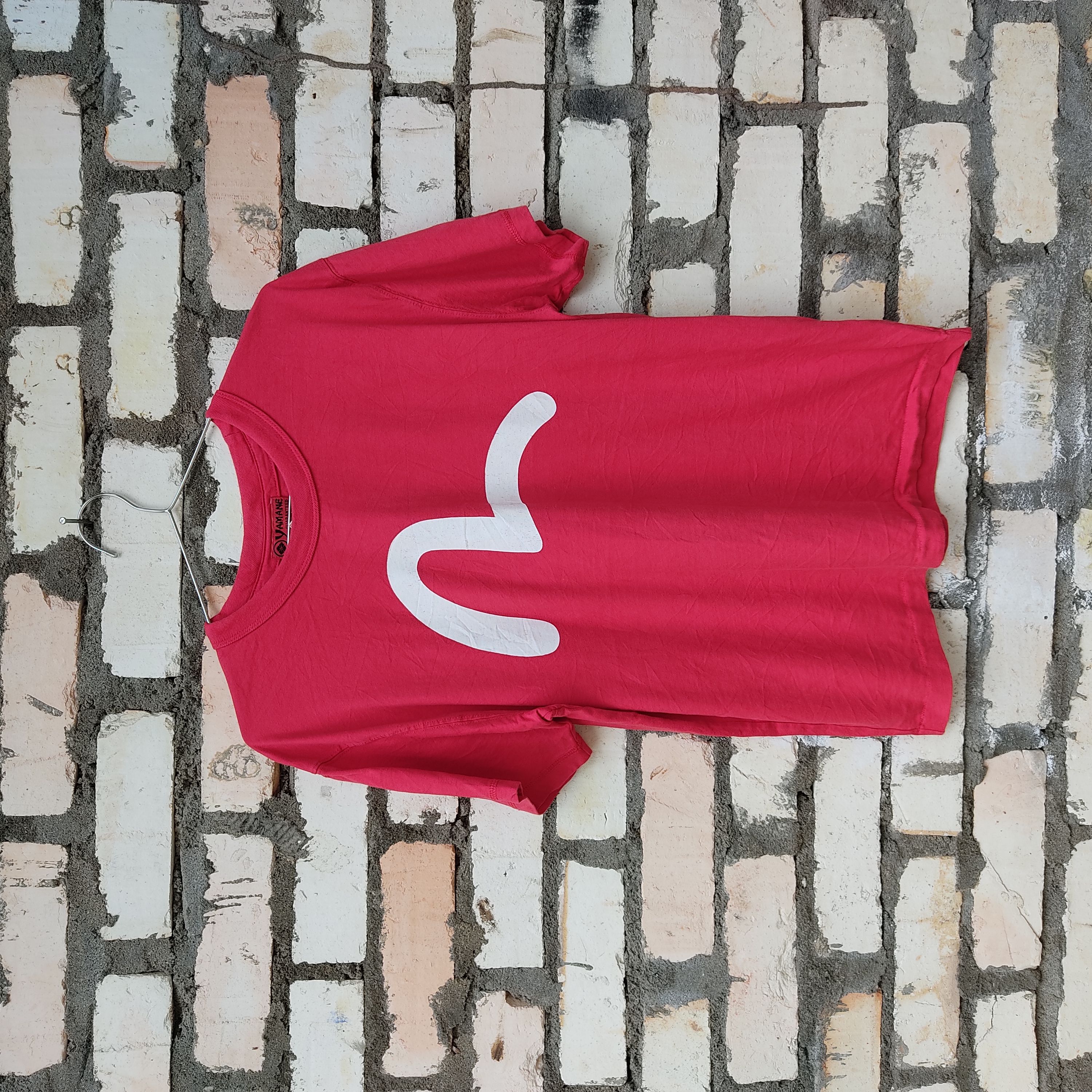 Evisu Big Logo Red T-shirts - 1