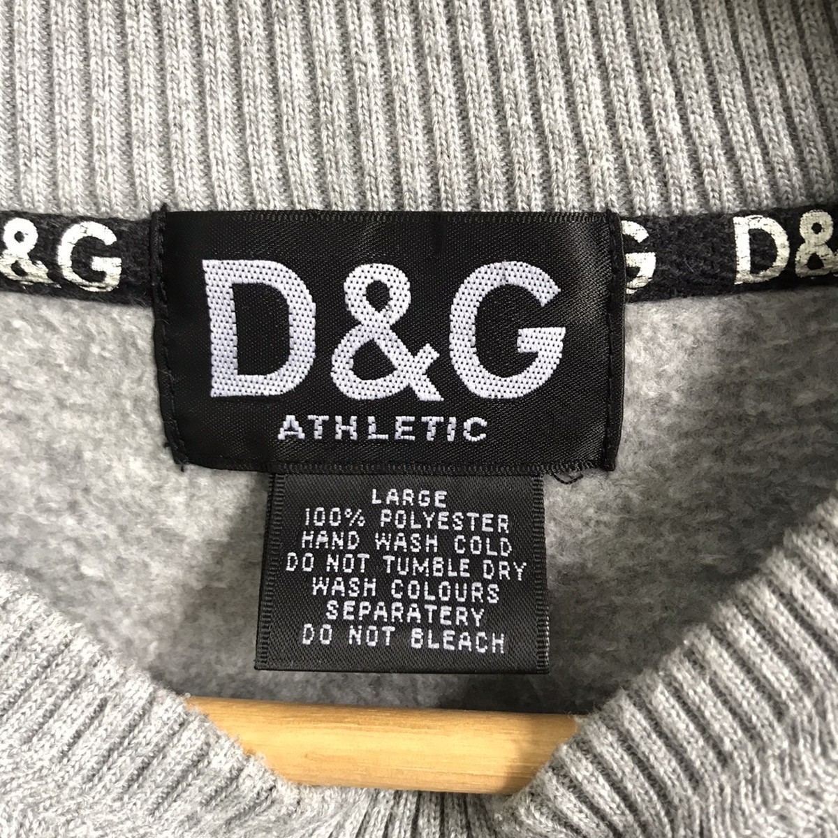 D&G ATHLETIC Spell Out Pullover Sweatshirt - 3