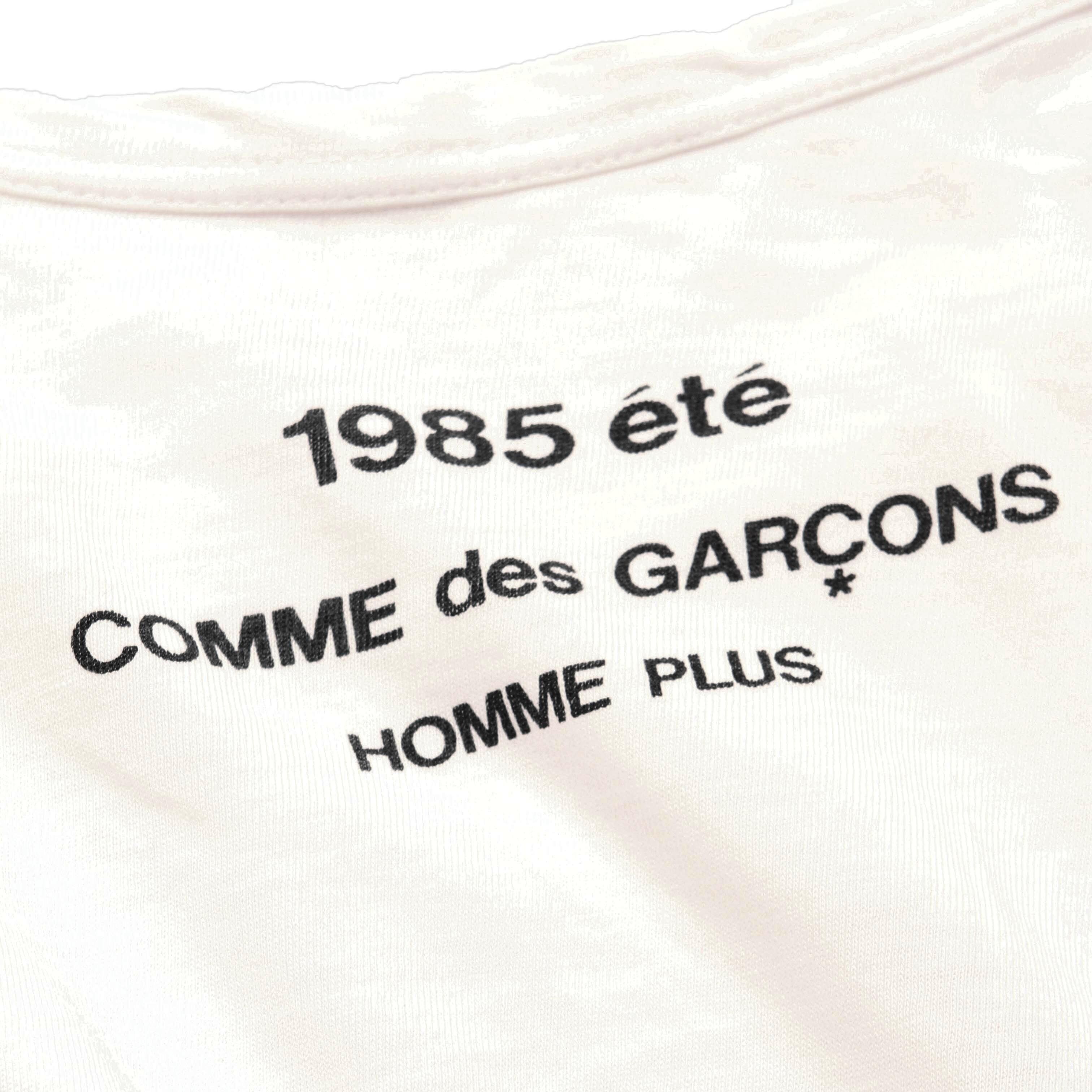 SS85 '1985 été Homme Plus' Cotton T-shirt - 3