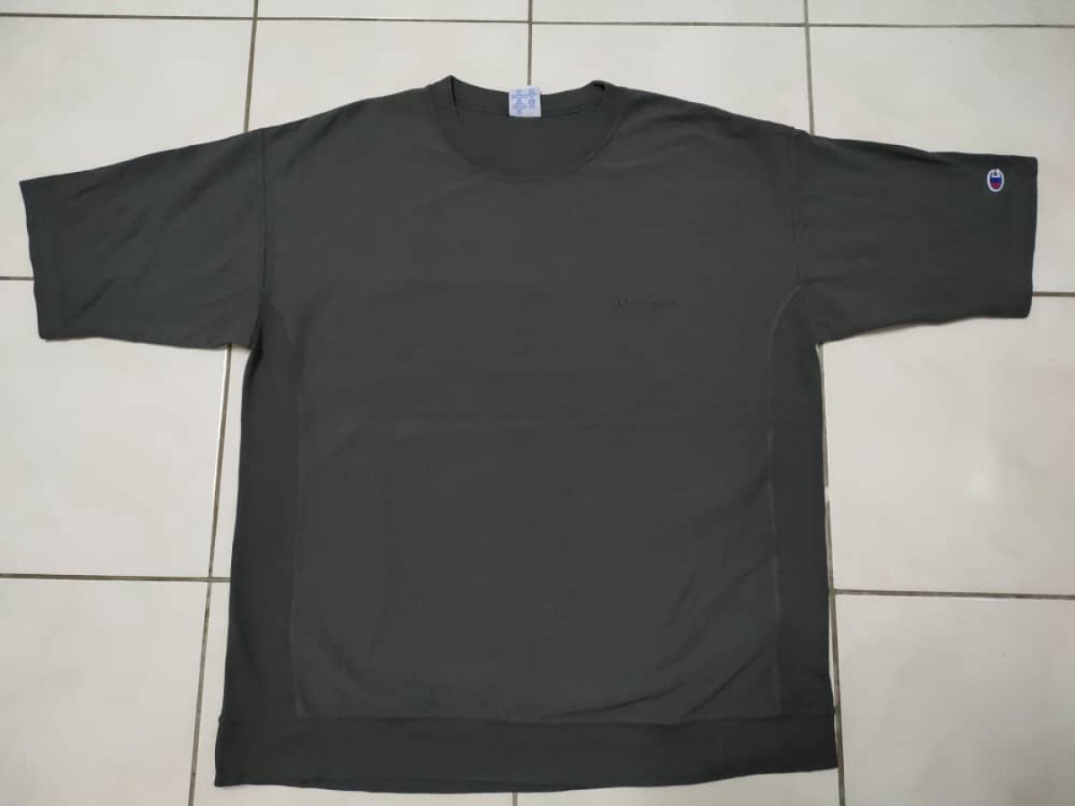 Reverse Weave Short Sleeve Sweatshirt - 1