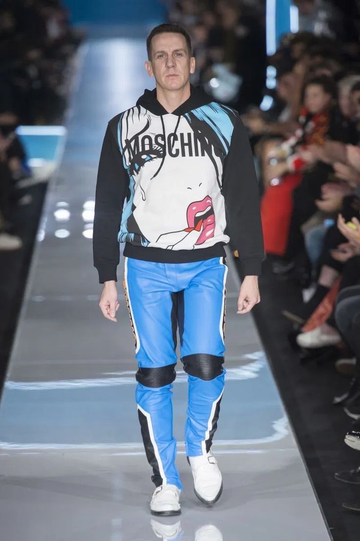 hoodie🔥BEN FROST For MOSCHINO x JEREMY SCOTT AW18 multicolor - 13