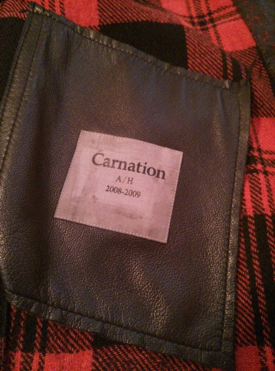 Yohan Serfaty - Bonded leather & wool jacket. Like Julius, Yamamoto jackets - 3